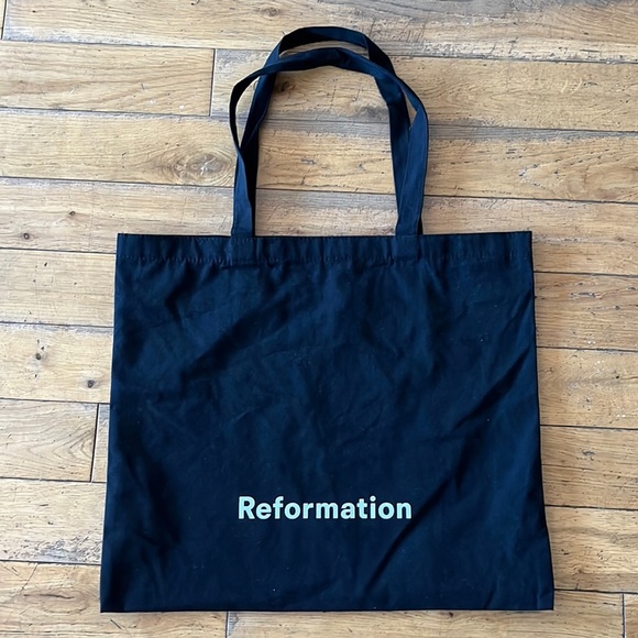REFORMATION black tote - Picture 1 of 3